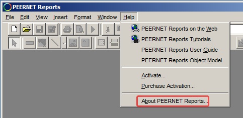 Reports - About PEERNET Reports