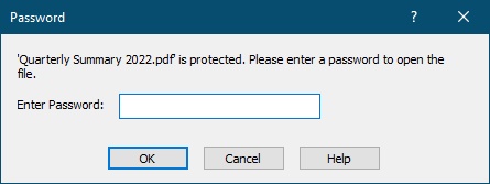 combine password protected pdf
