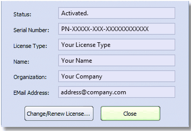 LicenseStatus