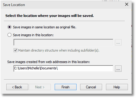 SaveOptions