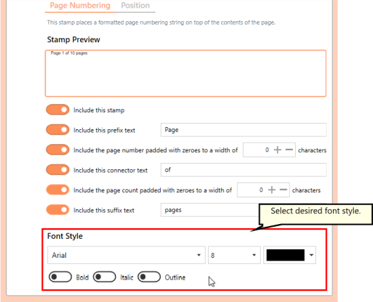 AddWatermarkPageNumberingFont-PDF