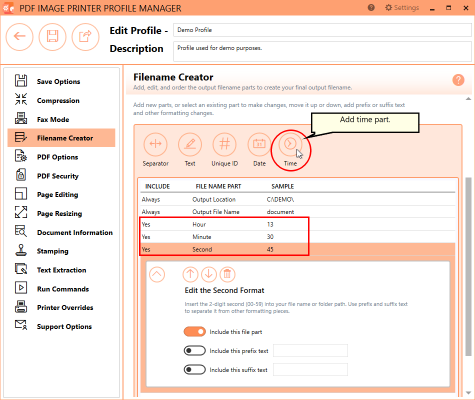 CustomFilenameTime-PDF