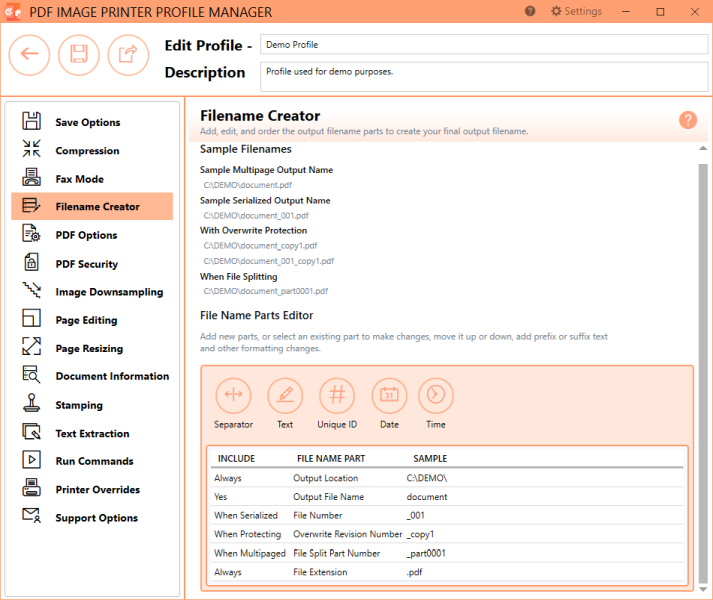 ProfileManagerFilenameCreatorTab-PDF