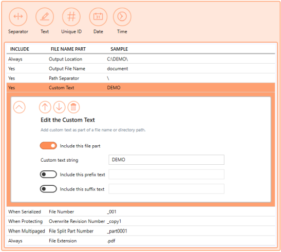 ProfileManagerFilenameCreatorTabText-PDF