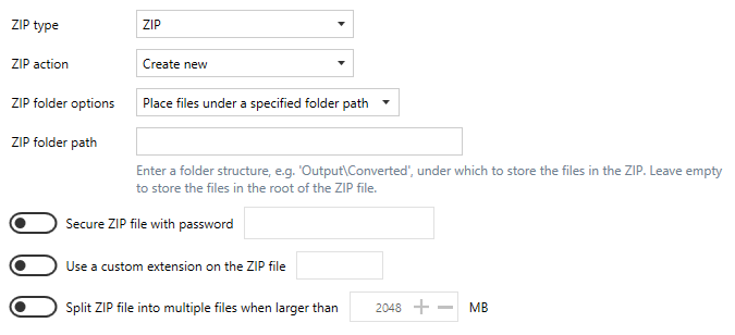 ProfileManagerZIPTabOptionsAndSplitting
