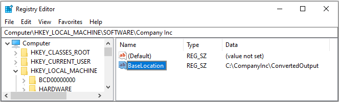 AddingRegistryKeys