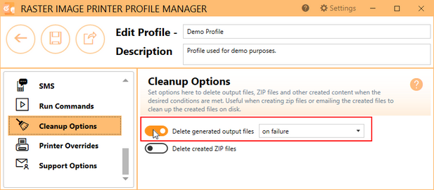 CleanupDeleteFilesOnSuccess-RAS