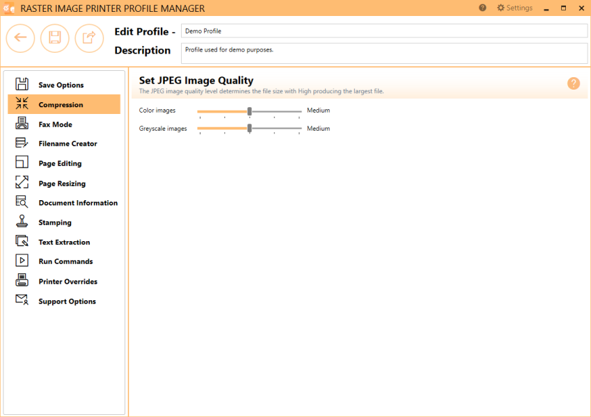 ProfileManagerCompressionTabJPEG-RAS