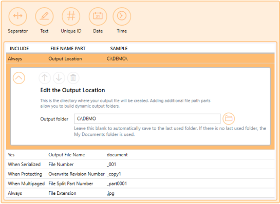 ProfileManagerFilenameCreatorTabOutputLocation-RAS