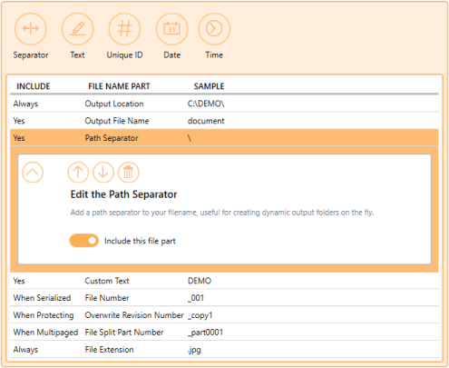 ProfileManagerFilenameCreatorTabSeparator-RAS