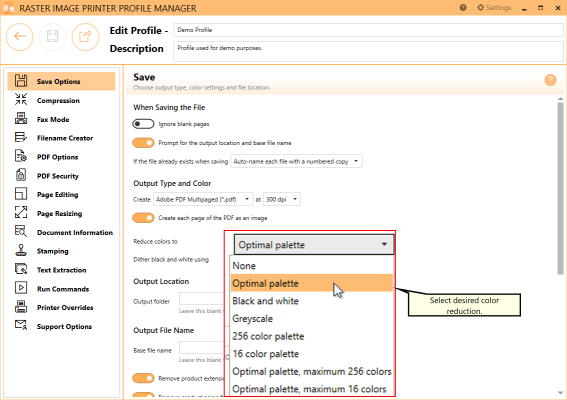 ReduceNonSearchablePDFFileSizeColorReduction-RAS