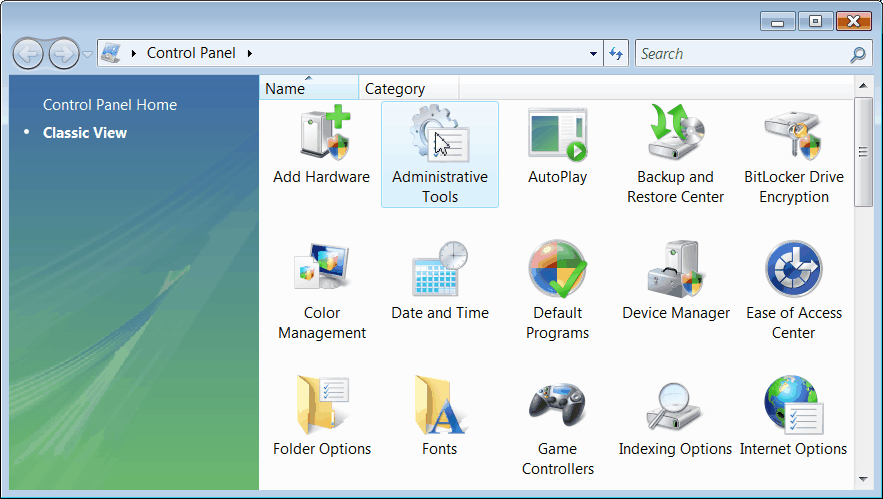 control_panel_dialog_select_admin_tools_vista_32