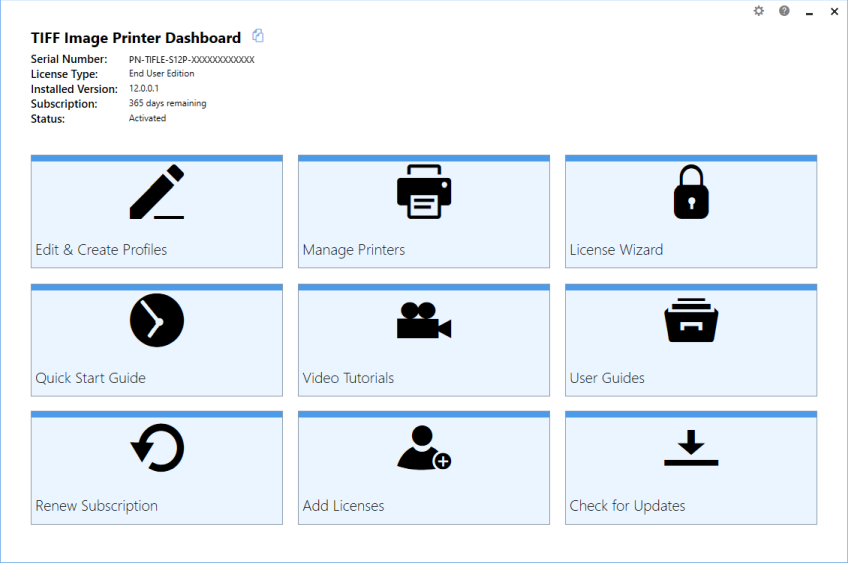 Dashboard