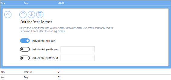 ProfileManagerFilenameCreatorTabDate