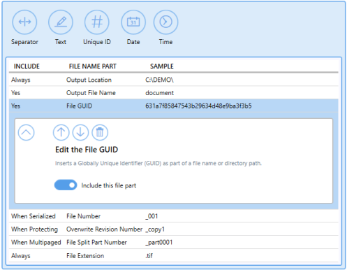 ProfileManagerFilenameCreatorTabGUID