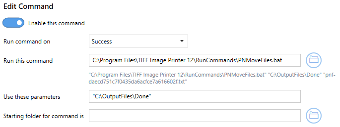 RunCommandsMoveFilesWhenDone