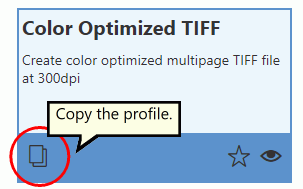 Copy of an existing profile to create our text extraction profile. Copy of an existing profile to create our text extraction profile.