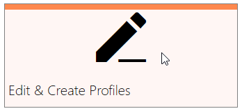 Open Profile Manager to create a new profile