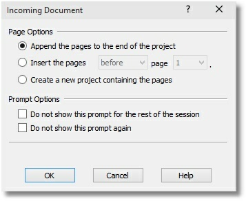 PDF Creator Plus - Insert Window