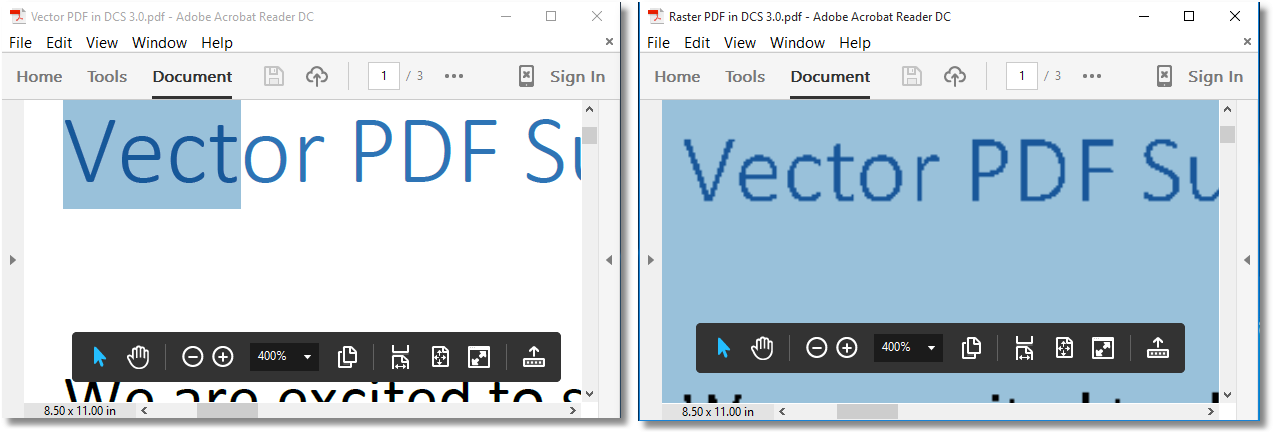 Select Vector and Raster Compare