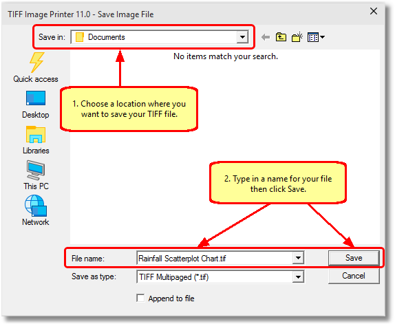 TIFF from Excel Chart Print From Word Save Dialog