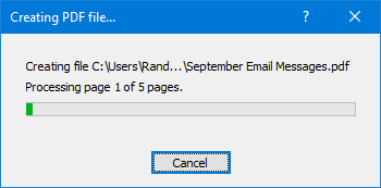 outlook email to PDF