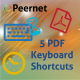 pdf converter keyboard shortcuts