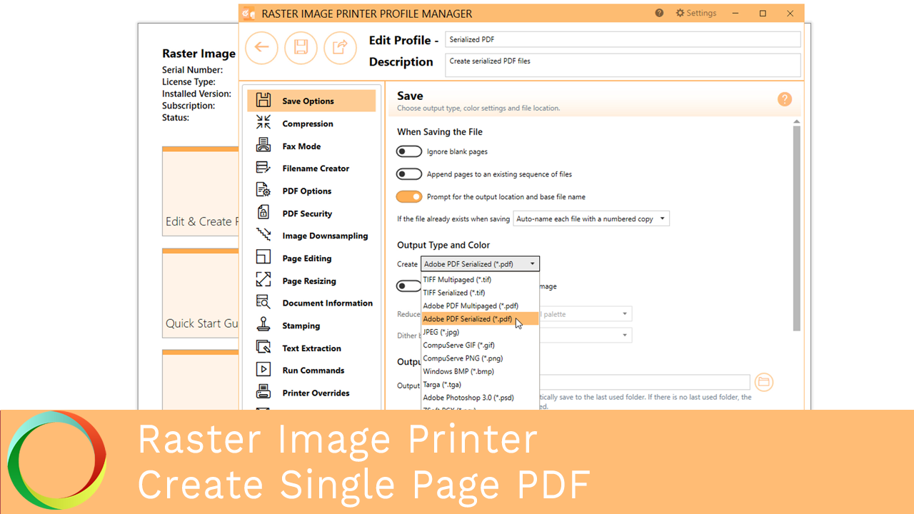 rasterimageprinter-create-single-page-pdf-youtube